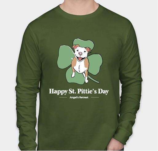 Unisex - Long Sleeve T-shirt - "Happy St. Pittie's Day"